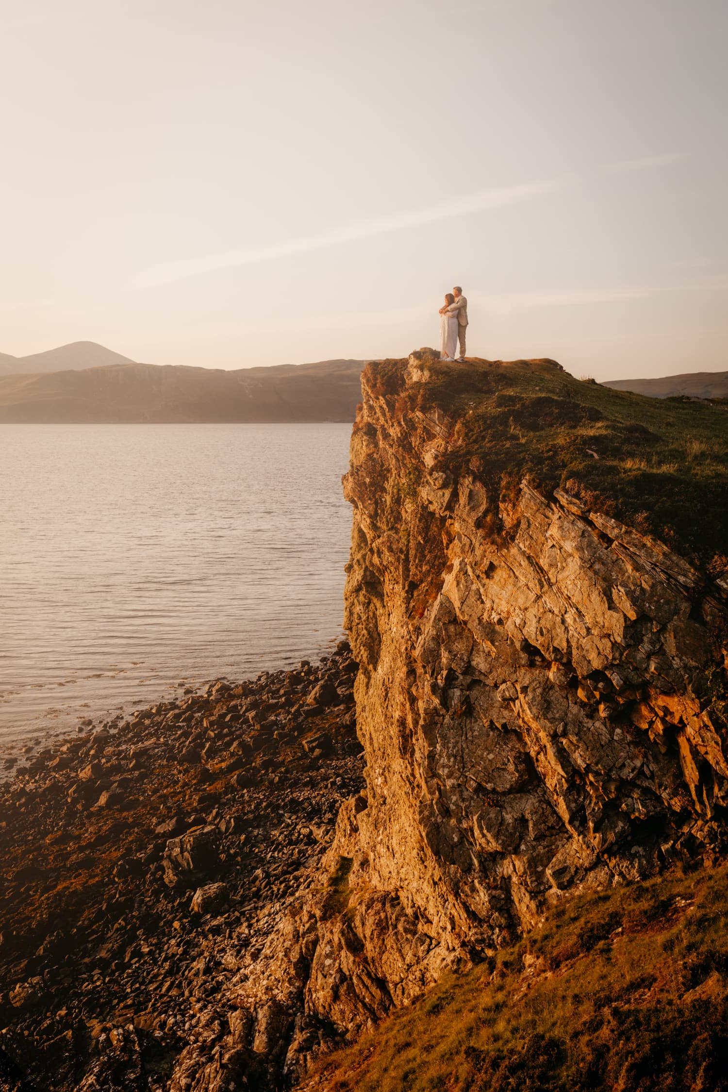 Dunscaith castle Isle of Skye elopement